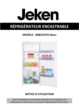 Jeken BBB21PI25 Manuel du propriétaire