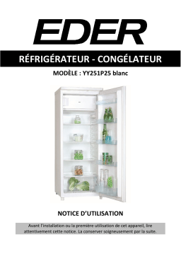 eder YY251P25 Manuel du propriétaire