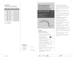 FormaLighting COBRA FLEX Installation manuel