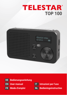 Telestar TOP 100 Manuel utilisateur
