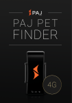 PAJ PET Finder 4G Manuel du propri&eacute;taire
