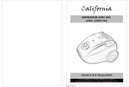 California JC623 Manuel du propriétaire