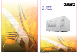 Galanz P60B17P-TD Manuel du propriétaire