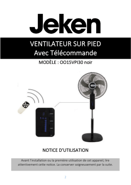 Jeken OO15VPI30 Manuel du propriétaire
