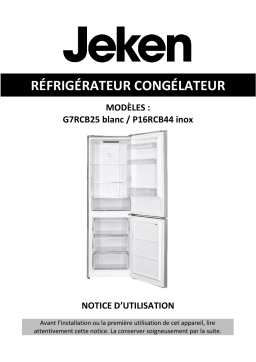 Jeken G7RCB25 Manuel du propriétaire