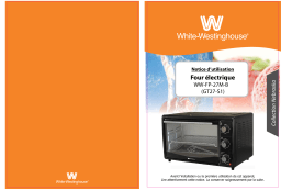 White-Westinghouse WW-FP-27M-B Manuel du propriétaire