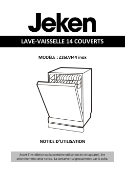 Jeken Z26LVI44 Manuel du propriétaire