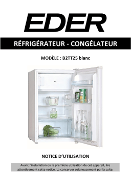 eder B2TT25 Manuel du propriétaire