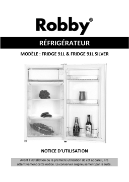 Robby FRIDGE 91L Manuel du propriétaire