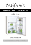 California EF1-16-4 Manuel du propri&eacute;taire