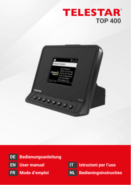 Telestar TOP 400 Manuel utilisateur