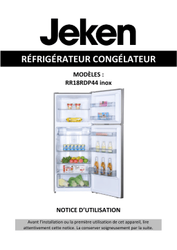 Jeken RR18RDP44 Manuel du propriétaire