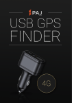 PAJ L&rsquo;USB GPS Finder 4G Manuel du propri&eacute;taire