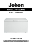 Jeken UU21CB25 Manuel du propri&eacute;taire