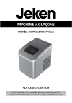 Jeken WWW23MAG44 Manuel du propri&eacute;taire