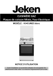 Jeken H34CUM25 Manuel du propri&eacute;taire