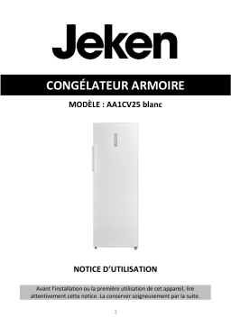 Jeken AA1CV25 Manuel du propriétaire