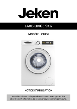 Jeken 29LLSJ Manuel du propriétaire