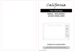 California GR48RC Manuel du propri&eacute;taire