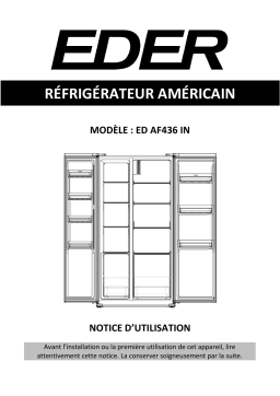 eder ED AF436 IN Manuel du propriétaire