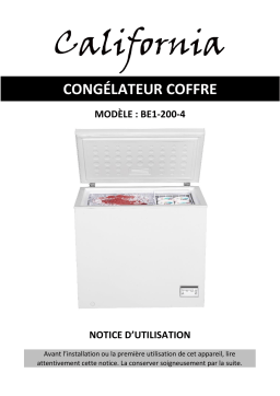 California BE1-200-4 Manuel du propriétaire