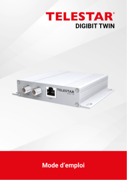 Telestar DIGIBIT TWIN Manuel utilisateur