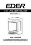 eder FF6SLC25 Manuel du propri&eacute;taire