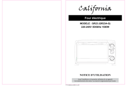 California GR23A-G Manuel du propriétaire