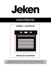 Jeken JE BO70P BK Manuel du propri&eacute;taire