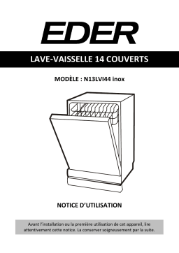 eder N13LVI44 Manuel du propriétaire