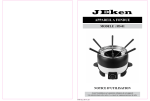 Jeken FD-01 Manuel du propri&eacute;taire