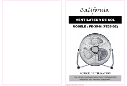 California FE-35-M Manuel du propriétaire