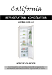 California DD2-34-1 Manuel du propri&eacute;taire