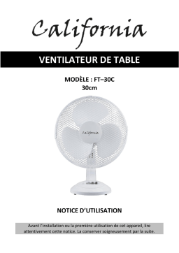 California FT-30C Manuel du propriétaire
