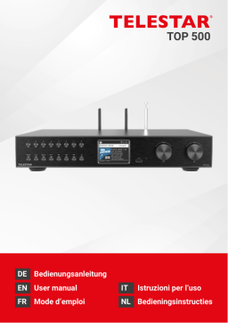 Telestar TOP 500 Manuel utilisateur