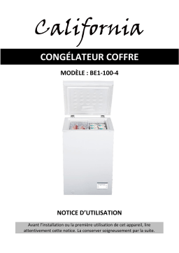 California BE1-100-4 Manuel du propriétaire