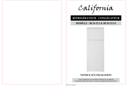 California BCD-213-S Manuel du propriétaire