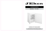 Jeken WS-90F-3 Manuel du propri&eacute;taire