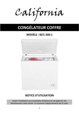 California BD1-200-1 Manuel du propriétaire