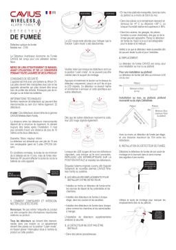 Cavius 2106/CV2106 Manuel du propriétaire