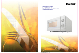 Galanz P70B17P-TE Manuel du propriétaire