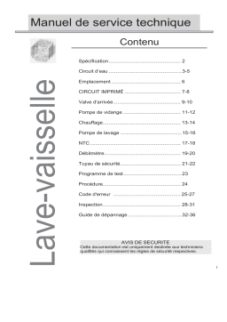 eder ELVFS13W-11 Manuel du propriétaire