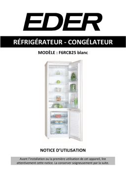 eder F6RCB25 Manuel du propriétaire