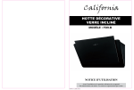 California FD9-B Manuel du propri&eacute;taire