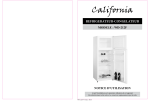 California WD-212F Manuel du propri&eacute;taire