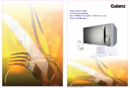 Galanz P90D23YTL-Q3B Manuel du propriétaire
