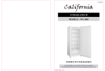 California WS-180F Manuel du propri&eacute;taire