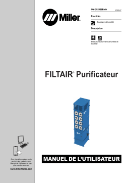 Miller FILTAIR PURIFIER Manuel du propriétaire