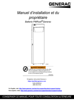 Generac APKE00042 Manuel du propriétaire