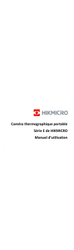 HIKMICRO E Series Manuel utilisateur